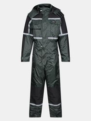 Mens Waterproof Coveralls - Olive - Olive