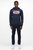 Mens Workwear Graphic Print Hoodie - Navy - Navy