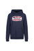 Mens Workwear Graphic Print Hoodie - Navy