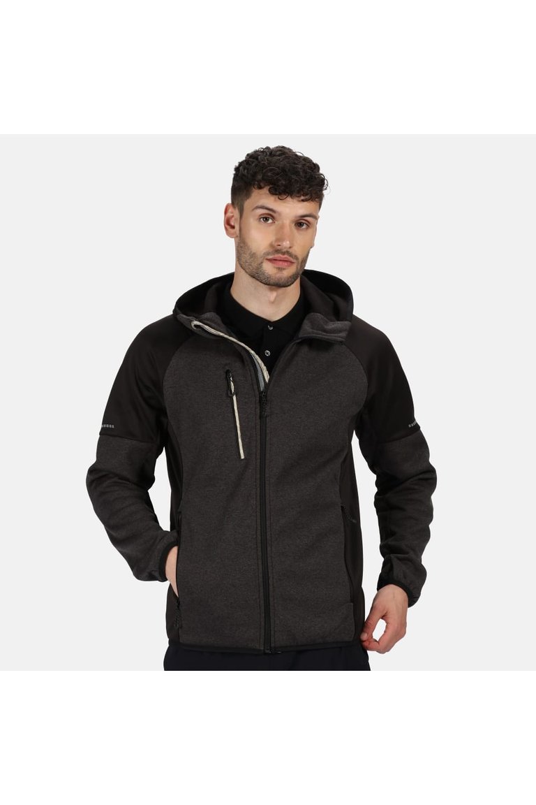 Mens X-Pro Coldspring II Fleece Jacket - Black/Grey Marl