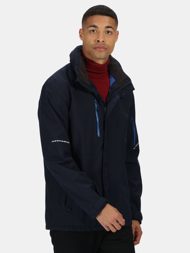 Mens X-Pro Exosphere II Softshell Jacket - Navy/Oxford Blue