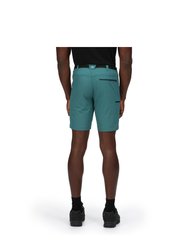 Mens Xert III Stretch Shorts - Pacific Green