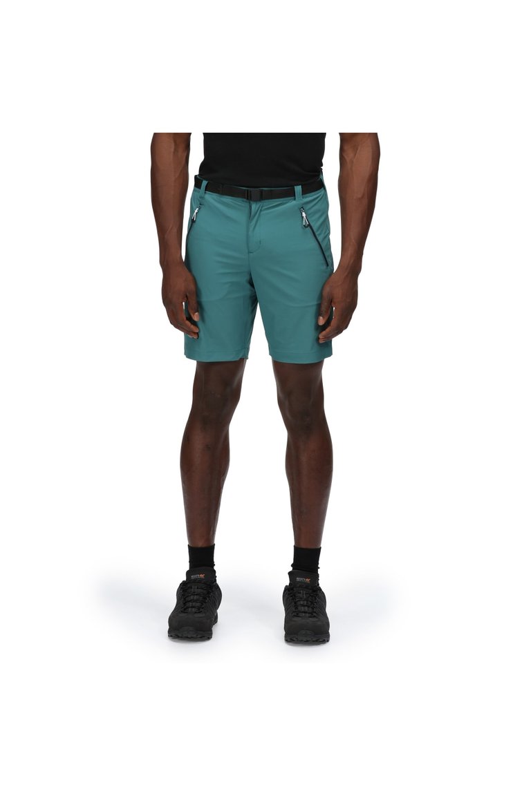 Mens Xert III Stretch Shorts - Pacific Green