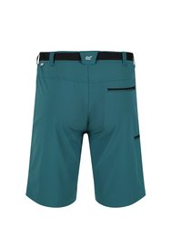 Mens Xert III Stretch Shorts - Pacific Green