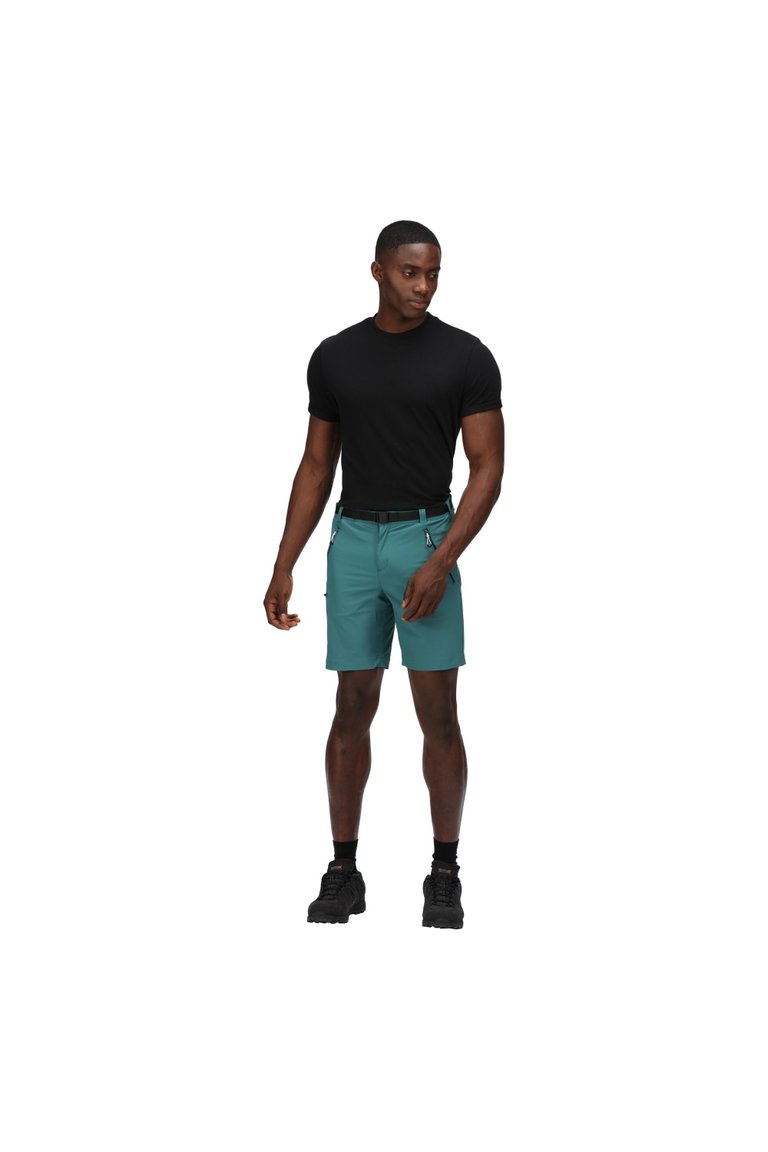 Mens Xert III Stretch Shorts - Pacific Green - Pacific Green