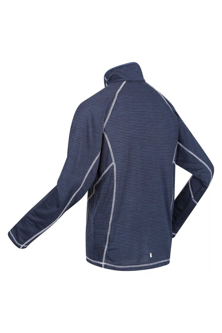 Mens Yonder Quick Dry Moisture Wicking Half Zip Fleece Top - Admiral Blue