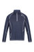 Mens Yonder Quick Dry Moisture Wicking Half Zip Fleece Top - Admiral Blue - Admiral Blue