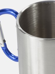 Outdoors Steel Karabiner Mug/Cup  Silver - One Size