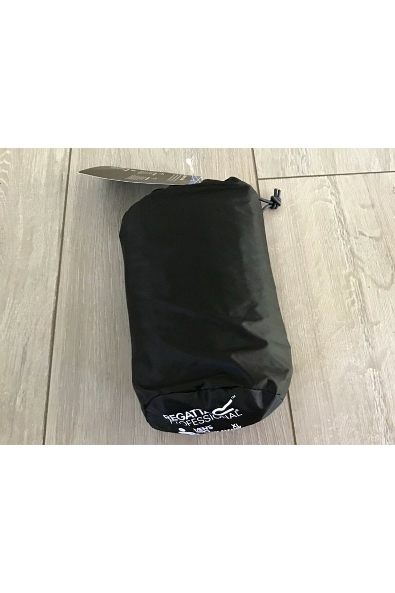 Pro Mens Packaway Waterproof Breathable Jacket - Black