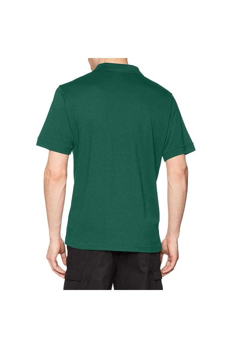 Professional Mens Classic 65/35 Short Sleeve Polo Shirt - Bottle Green