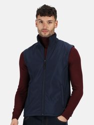 Professional Mens Classic Lightweight Softshell Bodywarmer - Navy - Navy