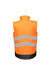 Professional Mens Hi Vis Pro Vest - Orange/Navy