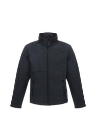 Professional Mens Octagon II Waterproof Softshell Jacket - Navy/Seal Gray