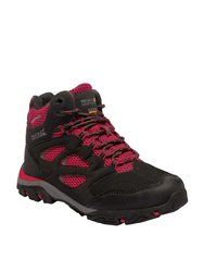 Regatta Childrens/Kids Holcombe IEP Junior Hiking Boots - Black Pepper