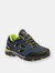 Regatta Childrens/Kids Holcombe Low Junior Hiking Boot - Navy Blaze/Lime Punch