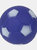 Regatta Football Dog Ball (Blue/White) (One Size) - Blue/White