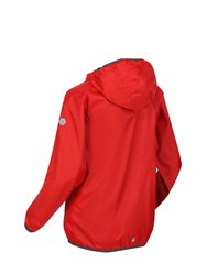 Regatta Great Outdoors Childrens/Kids Lever II Packaway Rain Jacket (Fiery Red)