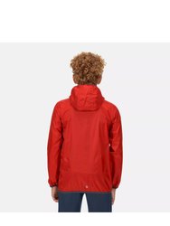 Regatta Great Outdoors Childrens/Kids Lever II Packaway Rain Jacket (Fiery Red)