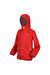 Regatta Great Outdoors Childrens/Kids Lever II Packaway Rain Jacket (Fiery Red)