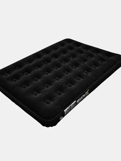 Regatta Regatta Great Outdoors Flock Inflatable Double Airbed (Black) (One Size) (One Size) product