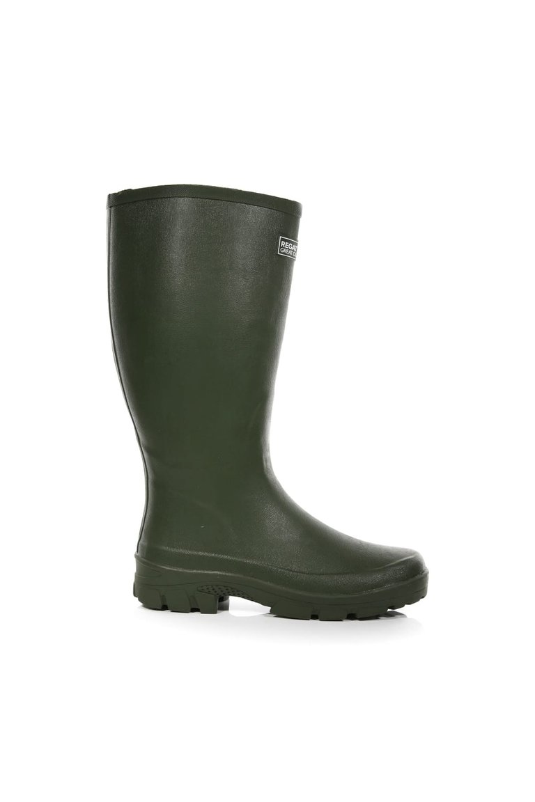 Regatta Great Outdoors Mens Mumford II Rubber Wellington Boots - Deep Green