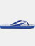 Regatta Mens Bali Geometric Flip Flops - Lapis Blue