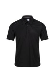 Regatta Mens Breckenlite Highton Pro Polo Shirt  - Black