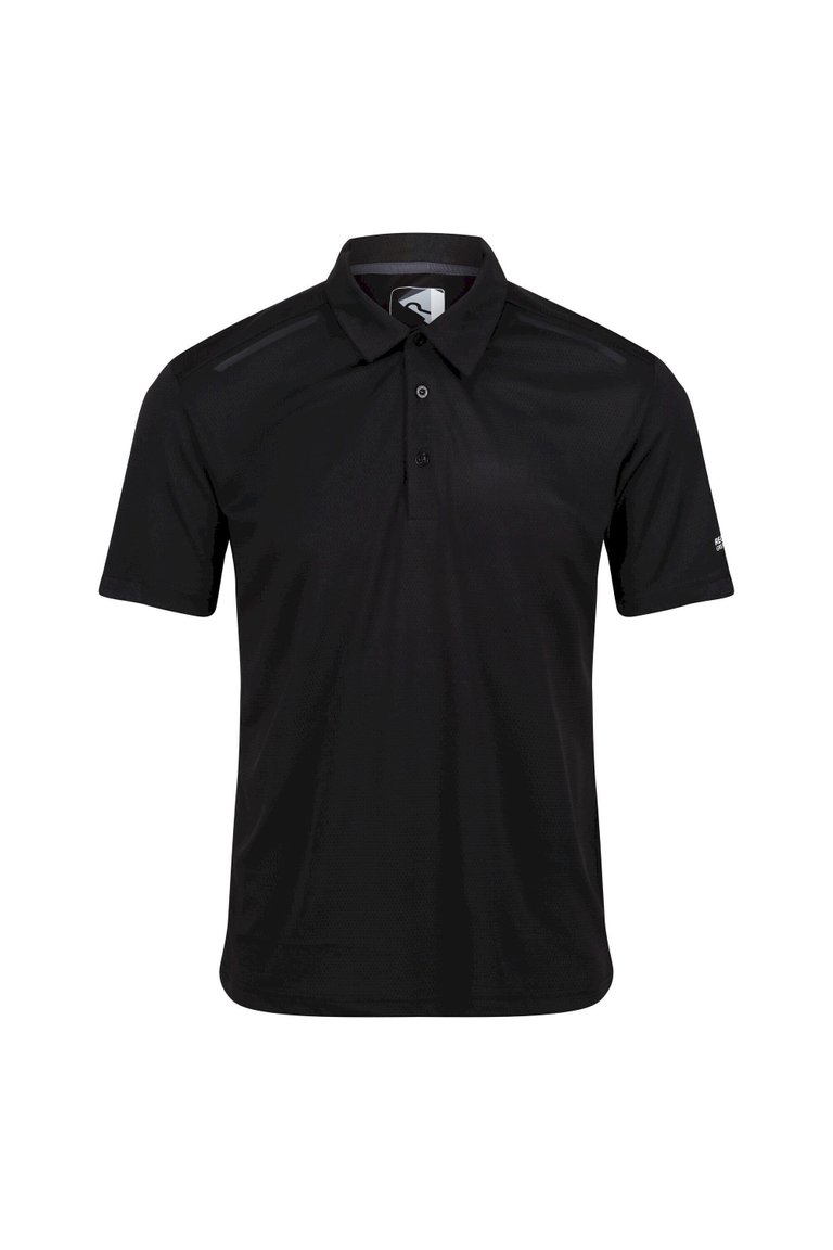 Regatta Mens Breckenlite Highton Pro Polo Shirt  - Black