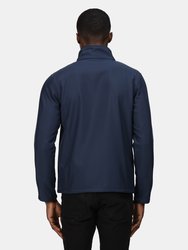 Regatta Mens Eco Ablaze Soft Shell Jacket (Navy/French Blue)