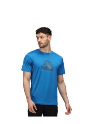 Regatta Mens Fingal Slogan Mountain T-Shirt