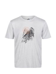 Regatta Mens Fingal VI Marl T-Shirt - Silver Grey