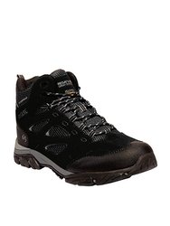 Regatta Mens Holcombe IEP Mid Hiking Boots - Black/Granite