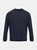 Regatta Mens Leith Lightweight Sweatshirt - Navy/Black Marl