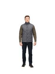 Regatta Mens Londyn Quilted Wool Effect Vest