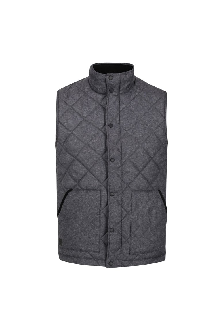 Regatta Mens Londyn Quilted Wool Effect Vest