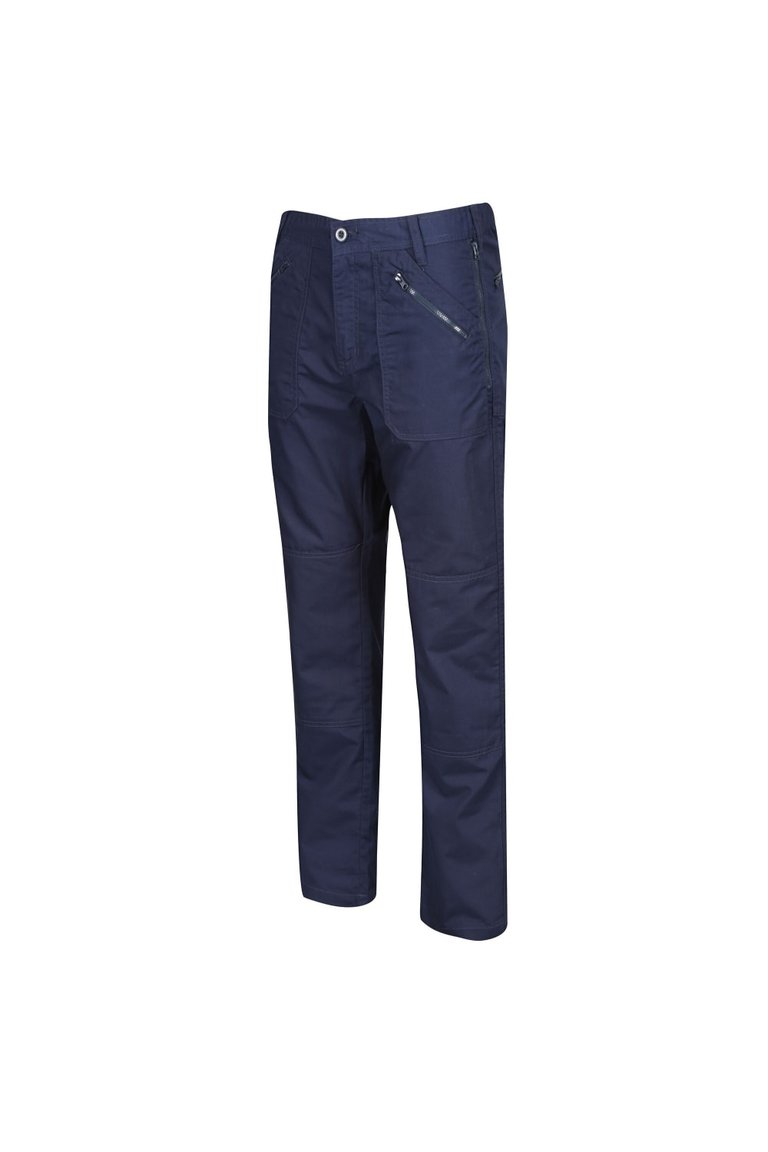 Regatta Mens Original Action Waterproof Pants - Regular (Navy)