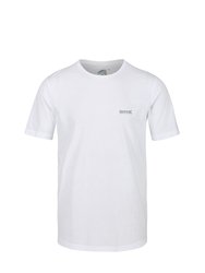 Regatta Mens Tait Lightweight Active T-Shirt (White) - White