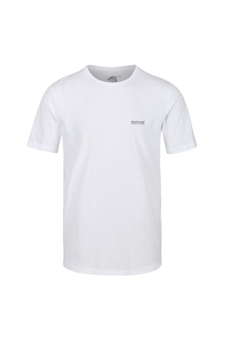 Regatta Mens Tait Lightweight Active T-Shirt (White) - White