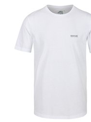 Regatta Mens Tait Lightweight Active T-Shirt (White) - White