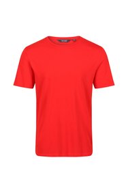 Regatta Mens Tait Lightweight Active T-Shirt - Fiery Red