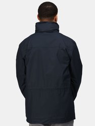 Regatta Mens Vertex III Waterproof Breathable Jacket (Navy)