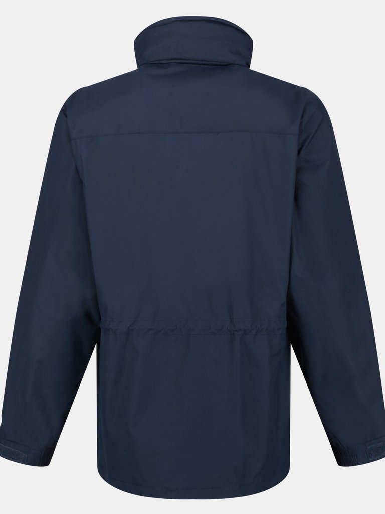 Regatta Mens Vertex III Waterproof Breathable Jacket (Navy)