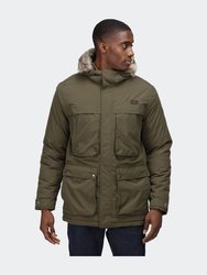 Regatta Mens Volter Waterproof Insulated Parka (Dark Khaki) - Dark Khaki