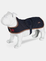 Regatta Odie Quilted Dog Coat (Navy) (L)