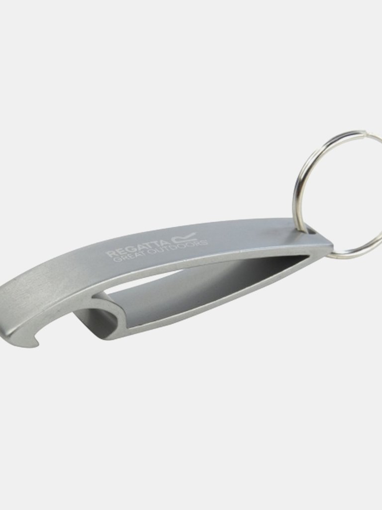 Regatta Steel Keyring Bottle Opener (Seal Gray) (One Size) - Seal Gray