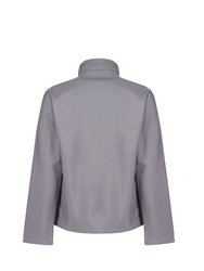 Regatta Womens/Ladies Ablaze Printable Softshell Jacket - Rock Grey/Black