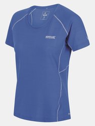 Regatta Womens/Ladies Devote II T-Shirt (Sonic Blue)