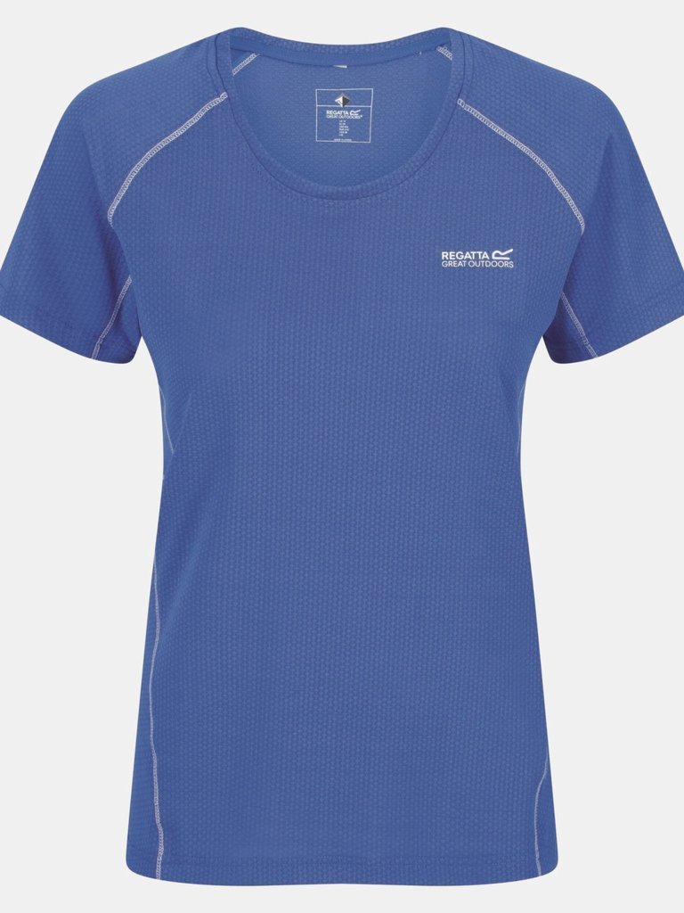 Regatta Womens/Ladies Devote II T-Shirt (Sonic Blue) - Sonic Blue