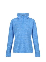 Regatta Womens/Ladies Fidelia II Marl Half Zip Fleece - Sonic Blue