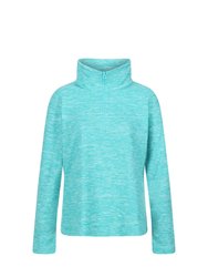 Regatta Womens/Ladies Fidelia II Marl Half Zip Fleece - Turquoise